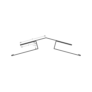 Section drawing of the 10ft Algoma Hip Cap