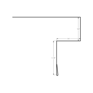 Section drawing of the 10ft Double J
