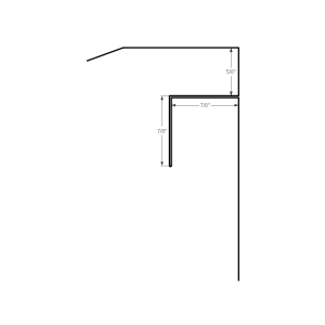 Section drawing of the 10ft Double J 5/8″