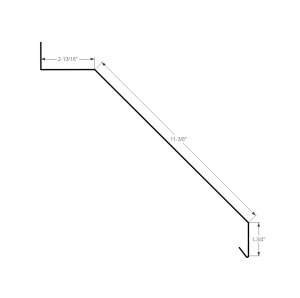 Section drawing of the 10ft Double Track Cover