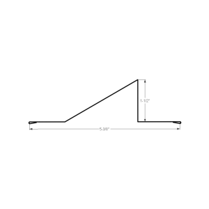 Section drawing of the 10ft Snow Guard