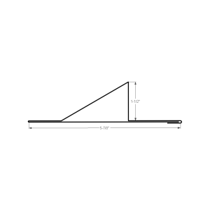 Section drawing of the 10ft Snow Guard 14