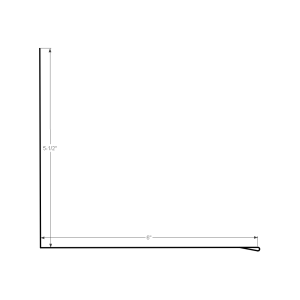 Section drawing of the 10ft Side Wall Flat