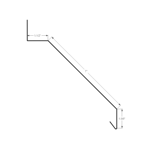 Section drawing of the 10ft Track Cover