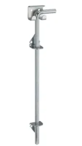 18″ cane bolt for a sliding barn door