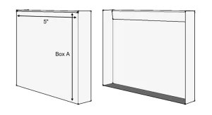 5″ Trough Cap #1 — Wiseline profile drawing